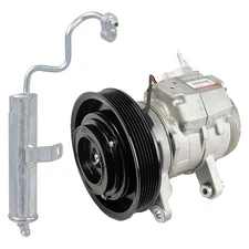 For Jeep Commander 2008 2009 2010 OEM AC Compressor w/ A/C Drier TCP