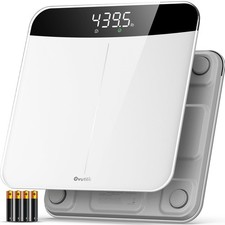Ovutek Scale for Body Weight, Highly Accurate 450lb Digital Bathroom Scales f...