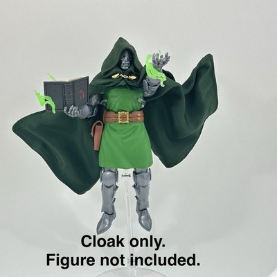 Green Wired Cloak for Marvel Legends Dr Doom 6'' action figure 1/12 Scale Custom