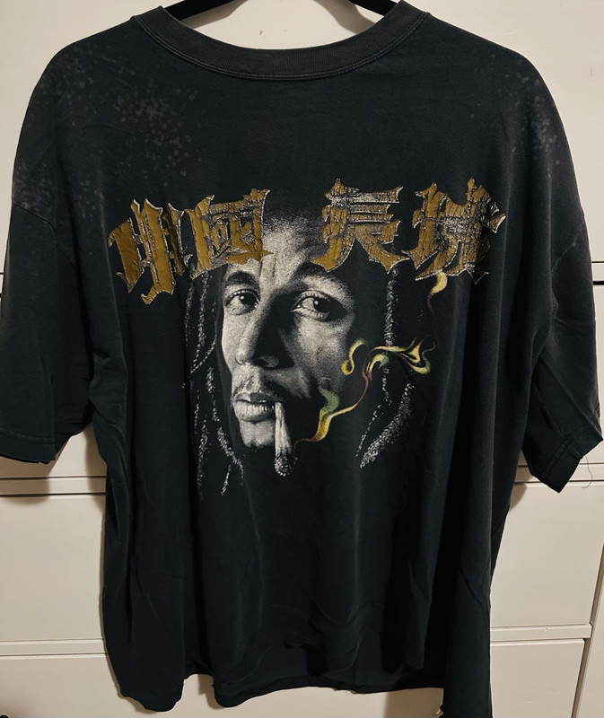 🔥 ULTRA RARE “Great China Wall” Bob Marley XXL Vintage Fade Tee 🔥