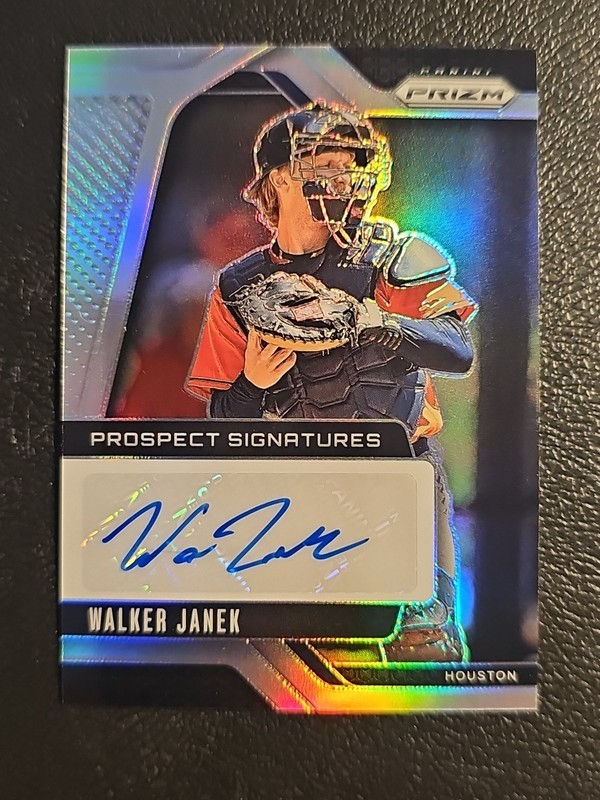  2025 Prizm - Walker Janek Prospect Signatures Silver Auto #PS-WJ Astros 🔥 