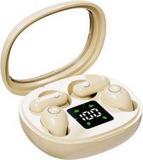 Wireless Bluetooth Headset  Tiny Size Invisible Earbuds  Sleep and Sports Earphone