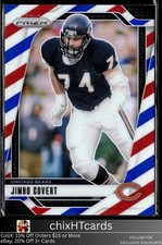 Jimbo Covert 2024 Panini Prizm Red White and Blue #53 Chicago Bears