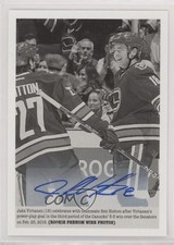 2015-16 Upper Deck Portfolio Rookie Wire Photos Jake Virtanen #307 Auto 2l5