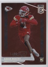 2024 Panini Donruss Elite Rookies Aspirations 14/99 Xavier Worthy #186 1q44