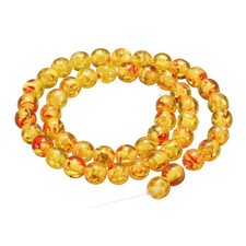 100pcs Red Stone Natural Stone Beads 8mm Round Loose Bead