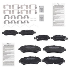 Front Rear Lr Brake Pads Set For Nissan Sentra Se-r Spec V 2007-2012 P905 P1374 Front Rear Lr Brake Pads Set For Nissan Sentra Se-r Spec V 2007-2012 P905 P1374