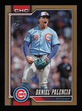 2026 Topps #158 Daniel Palencia Gold #/2026