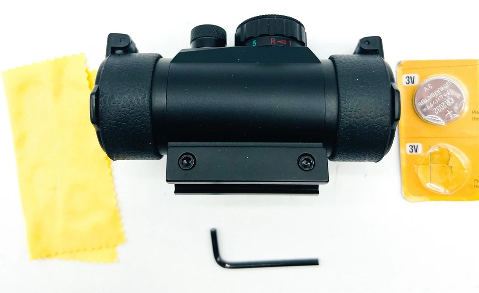 EZShoot Illuminated Red Dot Sight W/ Green Dot - For Dovetail Base / 11mm Rail - Image 3 of 4
