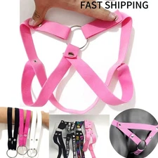 Chastity Cage Belt Elastic Auxiliary Ring Adjustable Strap Underwear Accessories