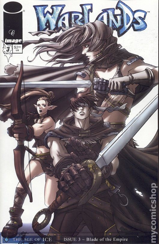 Warlands Age of Ice #3A VG 2001 Stock Image Low Grade
