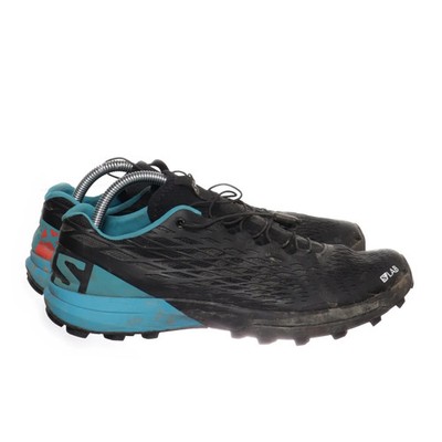 Salomon, Laufschuhe, Größe: 42, SLAB, Schwarz/Blau, Herren #0nt