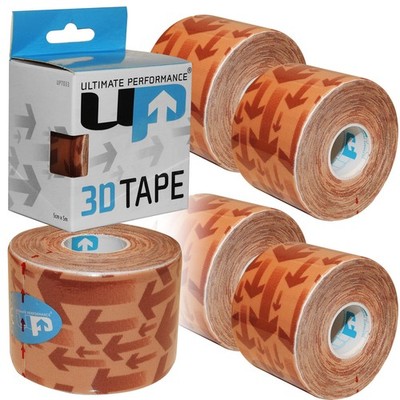 6 x Ultimate Performance 3D 2 Way Stretch Muskelschmerzen Kinesiologie Unterstützung Tape