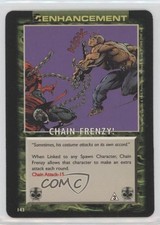 1995 Spawn - Power Cardz Trading Card Game Chain Frenzy! #143