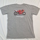 Ducati 888 Superbike t shirt gray Large