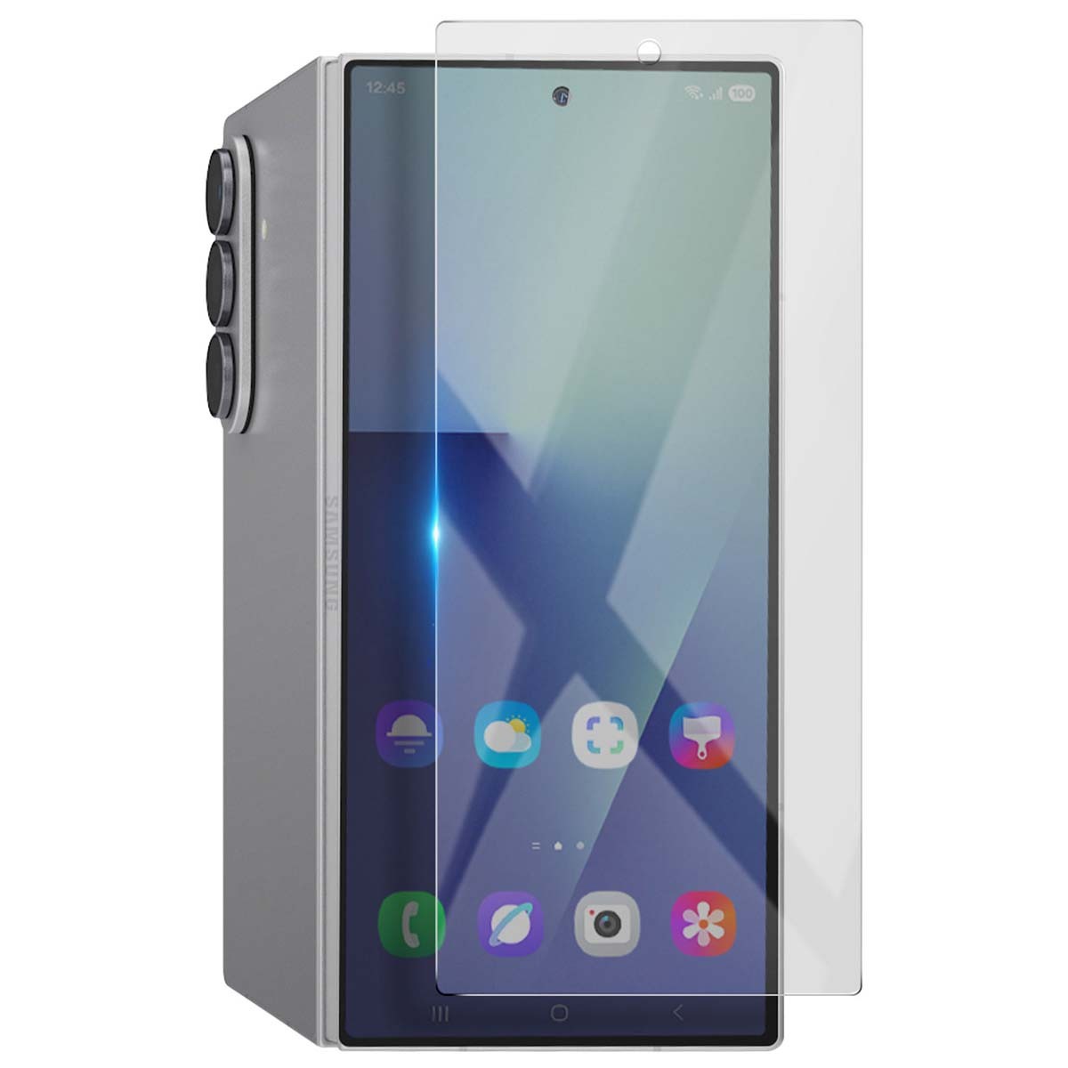 Film ultra résistant Galaxy Z Fold 7 Avizar anti rayures 2.5D