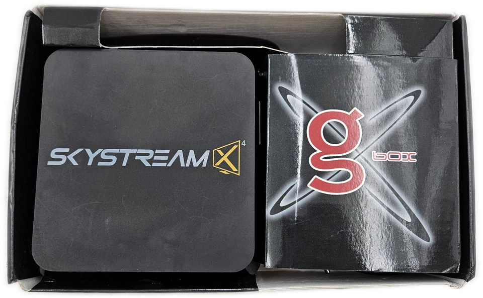 SkyStream X4 4K Android TV Media Streamer Box w/Remote & Cord - Image 2 of 4