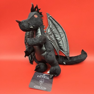 Elder Scrolls V Skyrim Alduin Dragon Plush Bethesda 2021 Collectible Rare NWT
