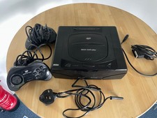 Sega Saturn Model 1 Console with 8 games, tested as working