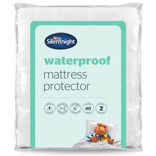 Image of Waterproof Mattress Protector Single Quiet Rustle Free Waterproof Resistant