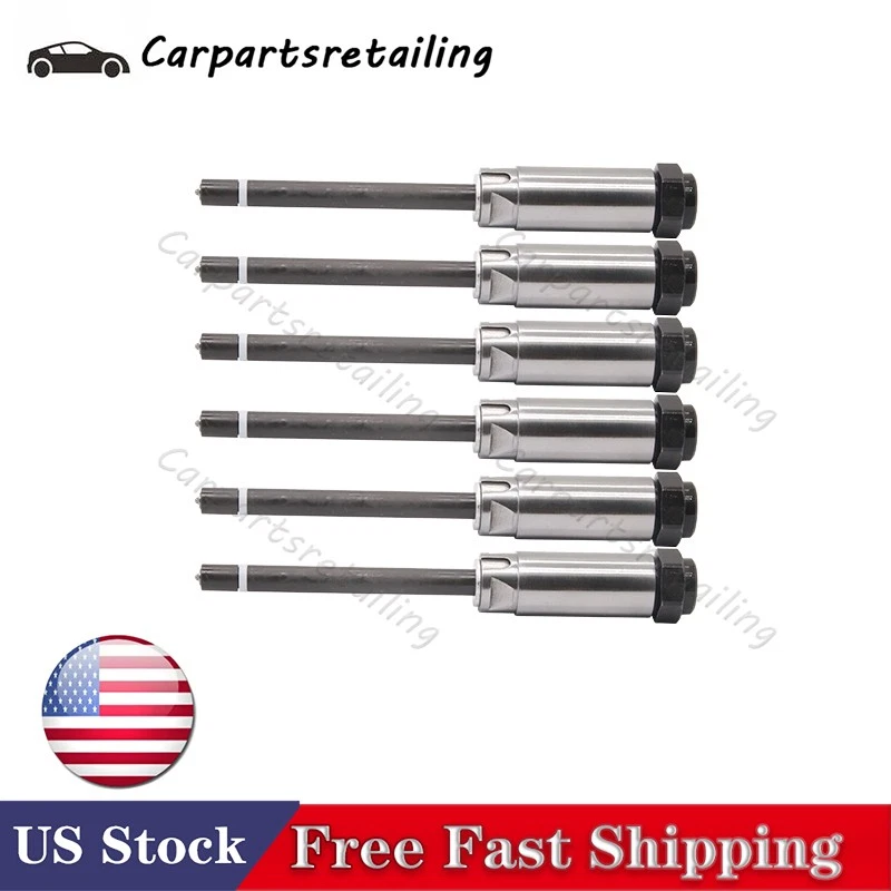 Комплект из 6 топливных форсунок 4W-7018 карандашная насадка подходит для Cat Caterpillar 3406B 0R-3422 - Изображение 4 из 4