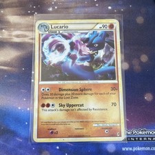 The Pokémon Company Pokémon TCG Lucario 14/95 Call of Legends Cracked ice Holo on eBay