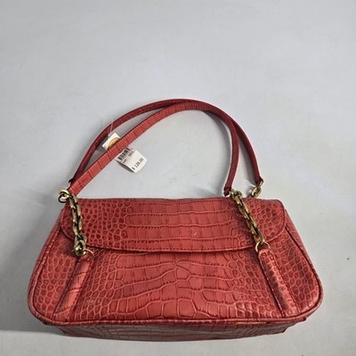 New Talbots Pink Leather Bag Made in Italy