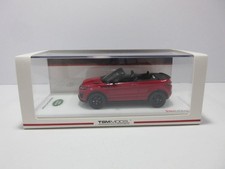 Mini car 1/43 TSM model Land Rover Range Rover Evoque convertible red model car