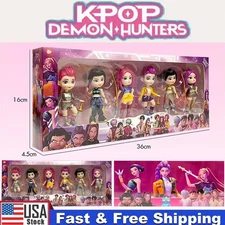 2026 Cosplay Kpop Demon Hunters Dolls Set Collectible Mini Figures TL Kids Gift