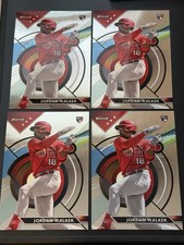 2023 Topps Finest #60 Jordan Walker (RC) - 4 Copies