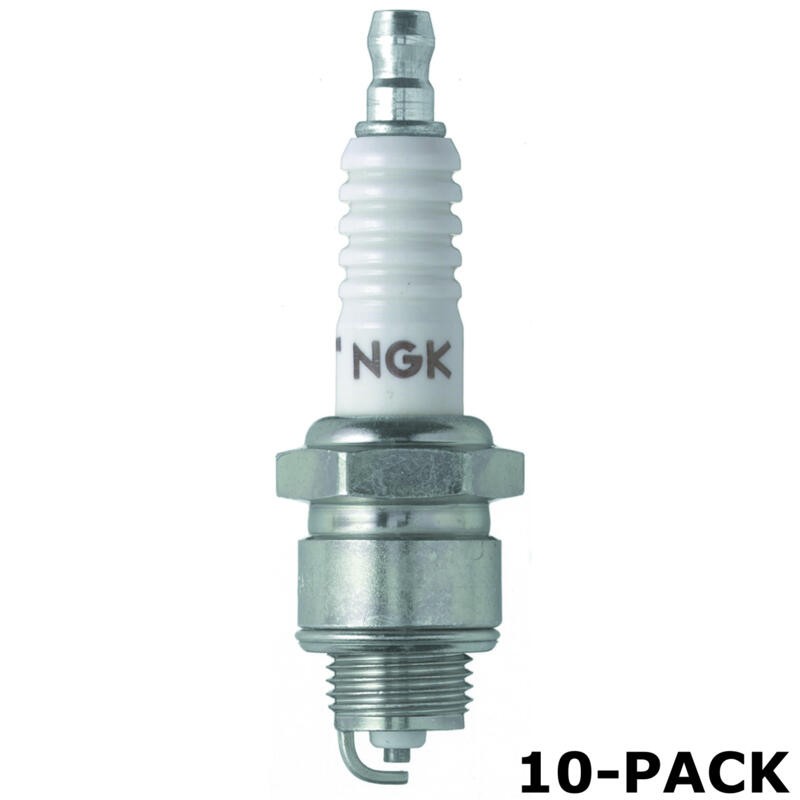NGK Spark Plug 2746 10-PACK V-Power R5670-6 14mm Copper/Nickel, Flat, HR 6