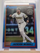 2025 Topps Chrome Update Series - 1990 Topps Baseball Jackson Merrill #90CU-5