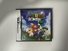 Super Mario 64 DS (Nintendo DS, 2004) Complete CIB Manual Box Video Game SM64