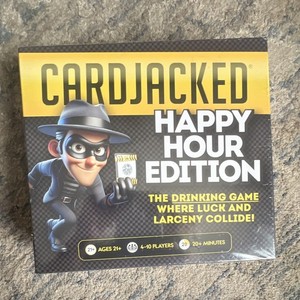 CardJacked Happy Hour Drinking Party Game for Adults Ages 21+