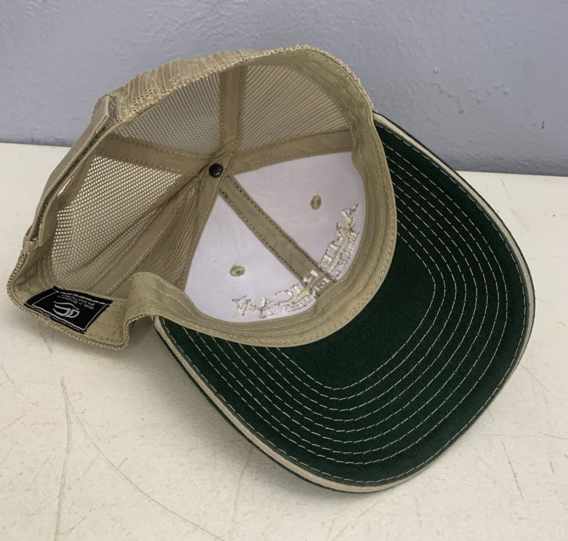 American Implement Strap-back Trucker Hat Green/B… - image 7