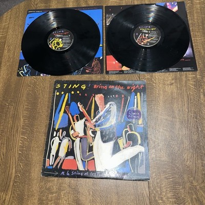 STING- BRING ON THE NIGHT- DBL VINYL LP in good condition  some tiny scratches 
