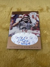 1999 Sage Dat Nguyen Texas A & M Aggies / Dallas Cowboys Bronze Auto 365/650