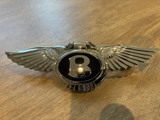 Bentley Mulsanne Turbo R Eight Boot Lock Cover Badge Emblem Bentley Mulsanne Turbo R Eight Boot Lock Cover Badge Emblem
