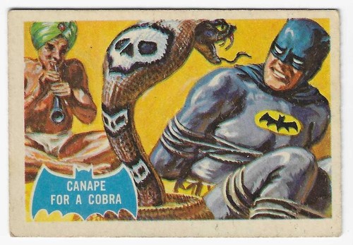 1966 A&BC Batman Blue Bat #6B — Raw