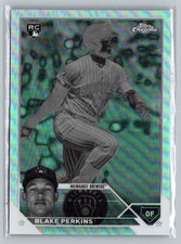 2023 Topps Chrome #USC206 Blake Perkins Negative Refractors