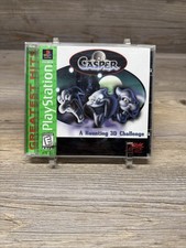 Casper 1996 Playstation 1 PS1 Complete CIB w/ Manual Reg  Card Tested Read !!