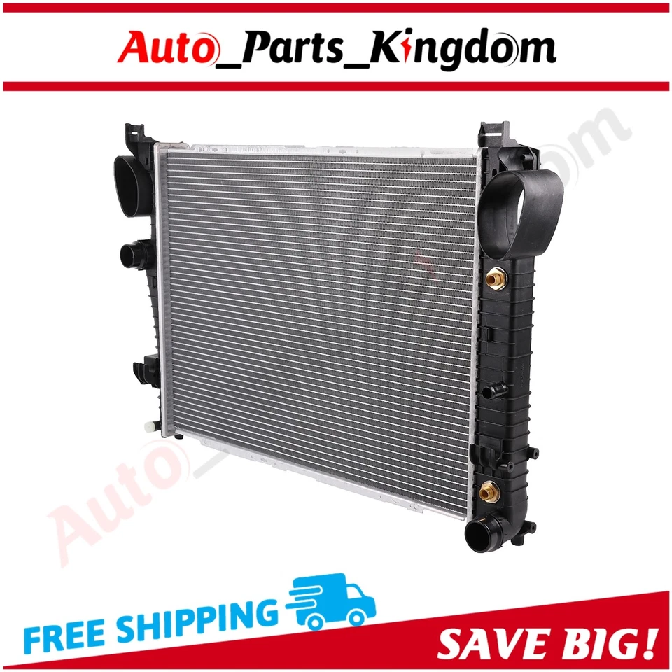 For 00-08 Mercedes-Benz S-Class 4.3L 5.0L 5.8L V8 V12 Radiator Fits CU2652 - Image 4 of 4