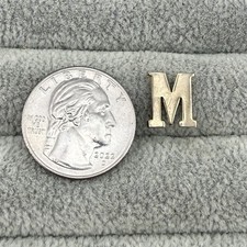 Vintage Letter M Name Initial Mark Matt Martin 1/2