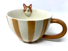 Corgi Coffee Mug | Dog Lover Gift | Corgi Peekaboo Mug | New w/tag World Market