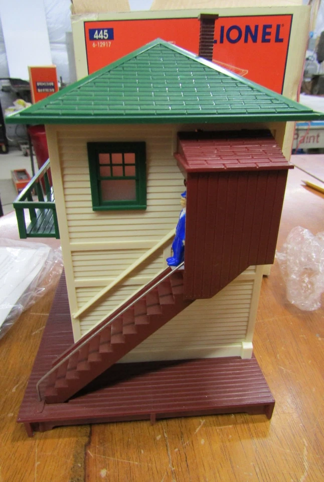 Lionel 6-12917 No. 445 Animated Switch Tower LN/Box - Image 4 of 4