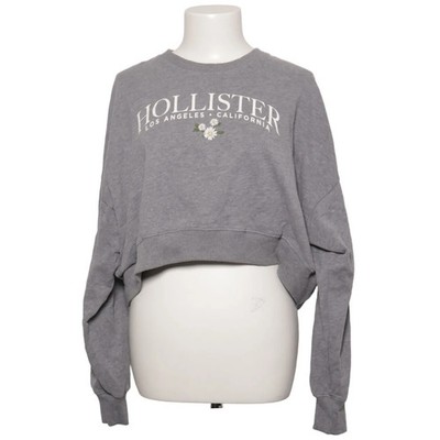 Hollister, Sweatshirt, Größe: S, Grau, Baumwolle/Polyester, Sonstiges #mHp