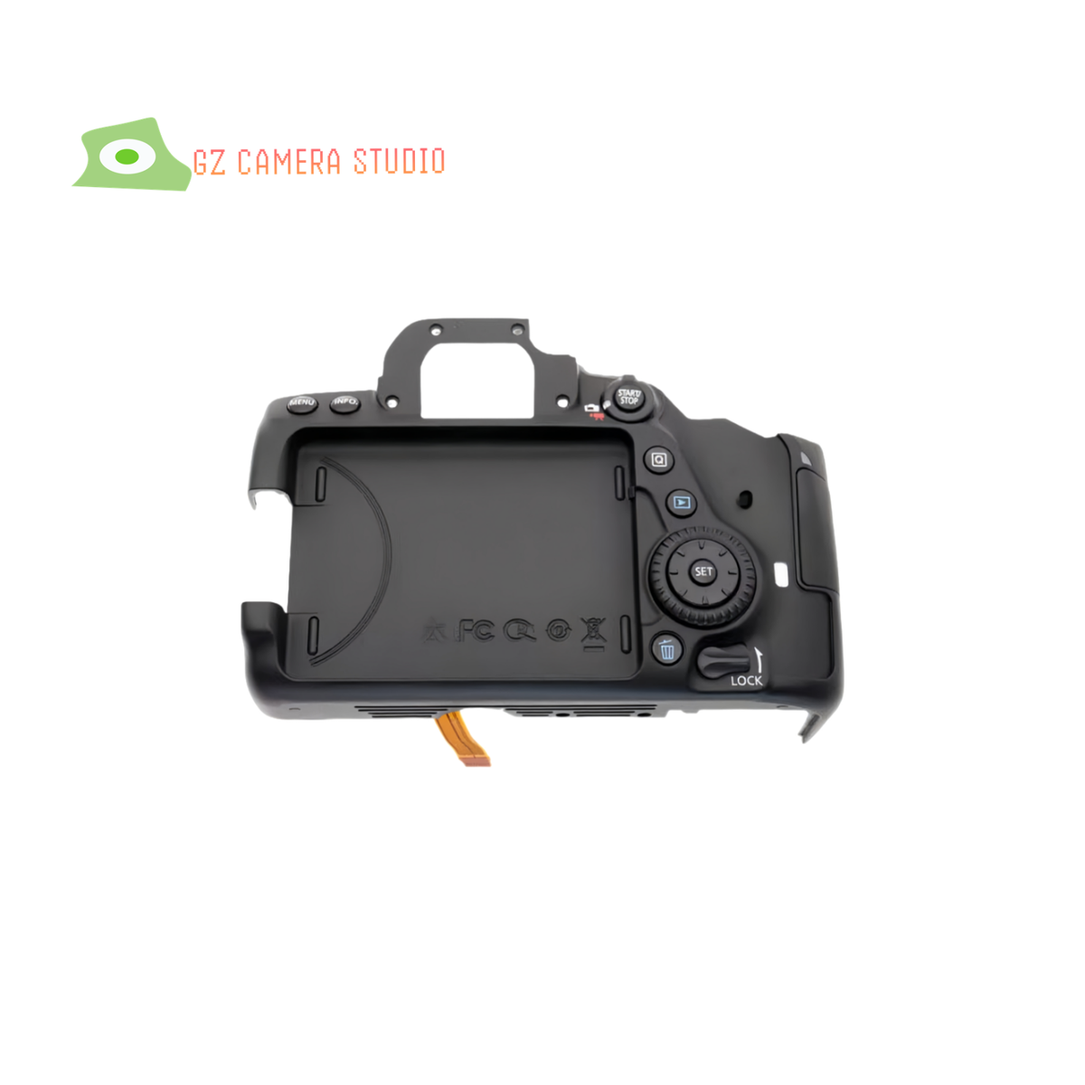 canon80d 専用 Suitable for Canon 80D 90D original camera back cover assembly
