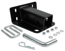 Rear 2" Receiver Trailer Tow Hitch Kit with Mounting Hardware Pins Clips