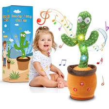 Dancing Talking Cactus Toy with Adjustbale Volume, Baby Toys Boys Girls Funny...