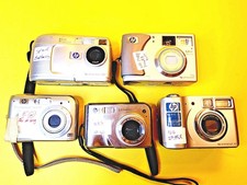 LOT 5x HP PHOTOSMART DIGITAL CAMERA 320 735 M437 812 R817 COMPACT HANDY ZOOM